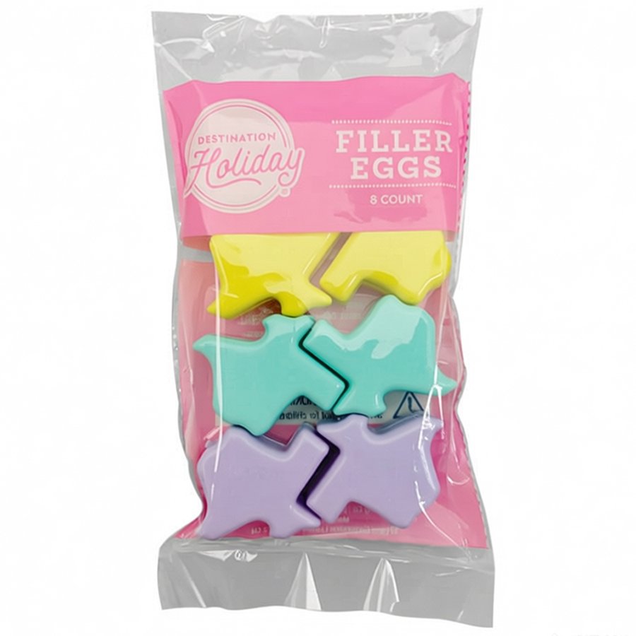 Destination Holiday Texas Shaped Easter Filler Eggs