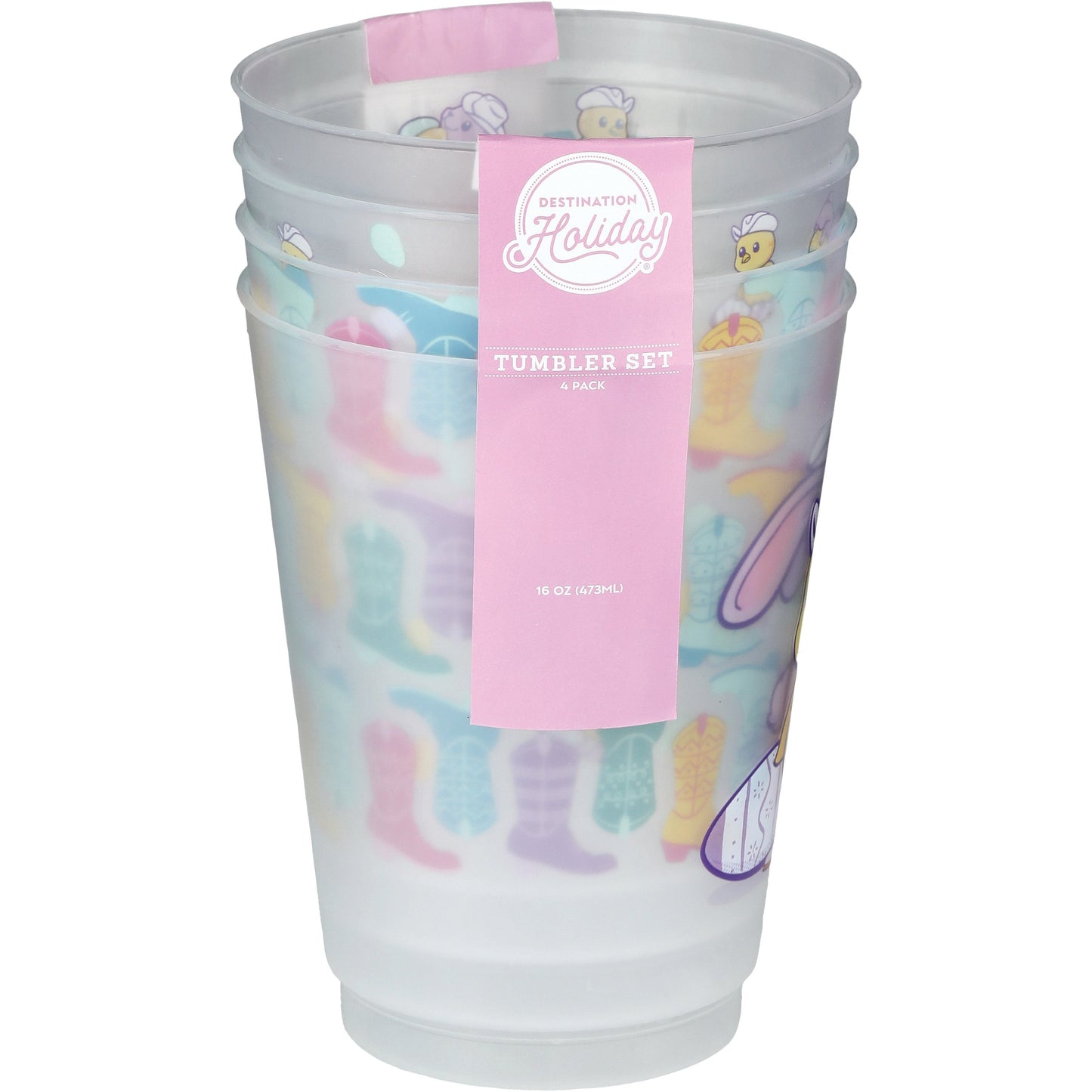 Destination Holiday Easter Tumbler, 4 pk