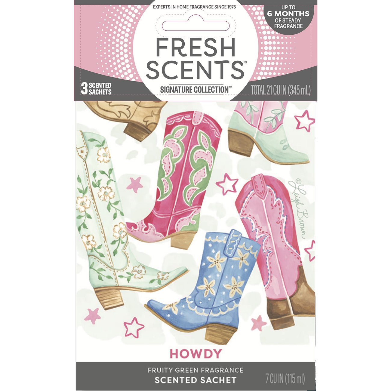 Fresh Scents Howdy Scented Sachets