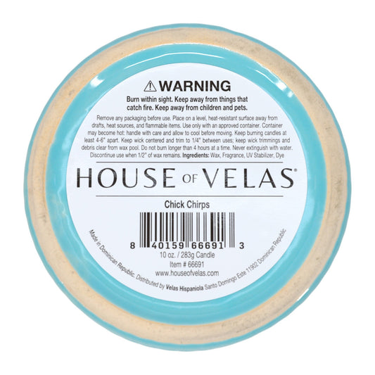 House of Velas Chick Chirps Scented Easter Basket Candle
