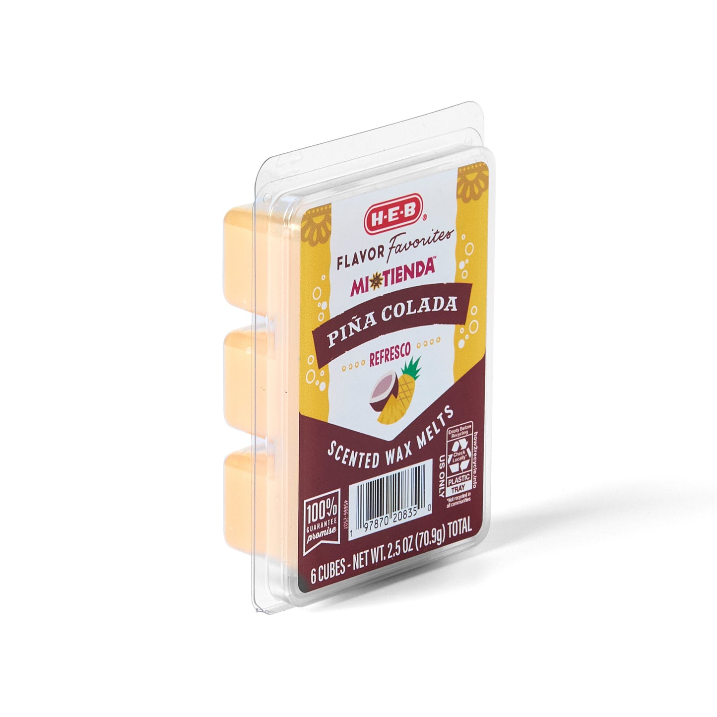 H-E-B Flavor Favorites Mi Tienda Piña Colada Refresco Scented Wax Melts