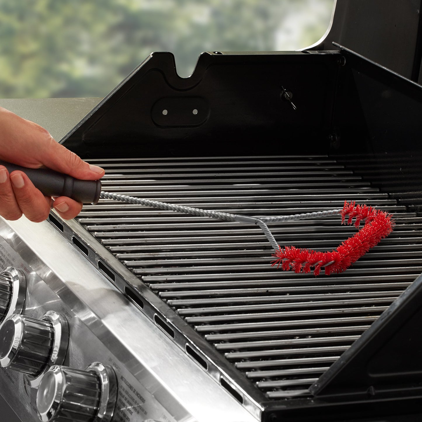 Mr. Bar-B-Q U-Shaped Nylon Bristle Grill Brush