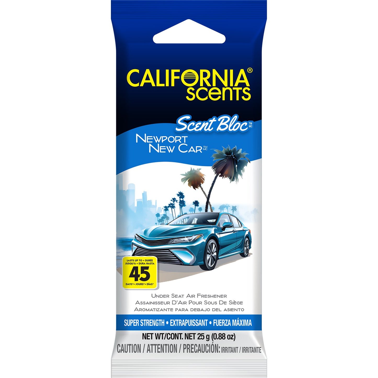 California Scents Newport New Car Scent Bloc Under Seat Air Freshener