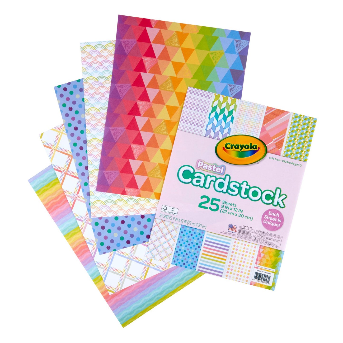 Crayola Pastel Cardstock