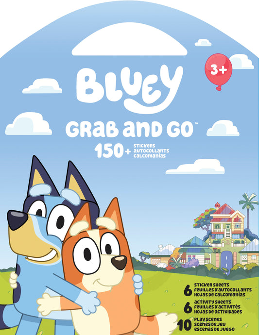 Trends International Bluey Grab & Go Sticker Activity Book