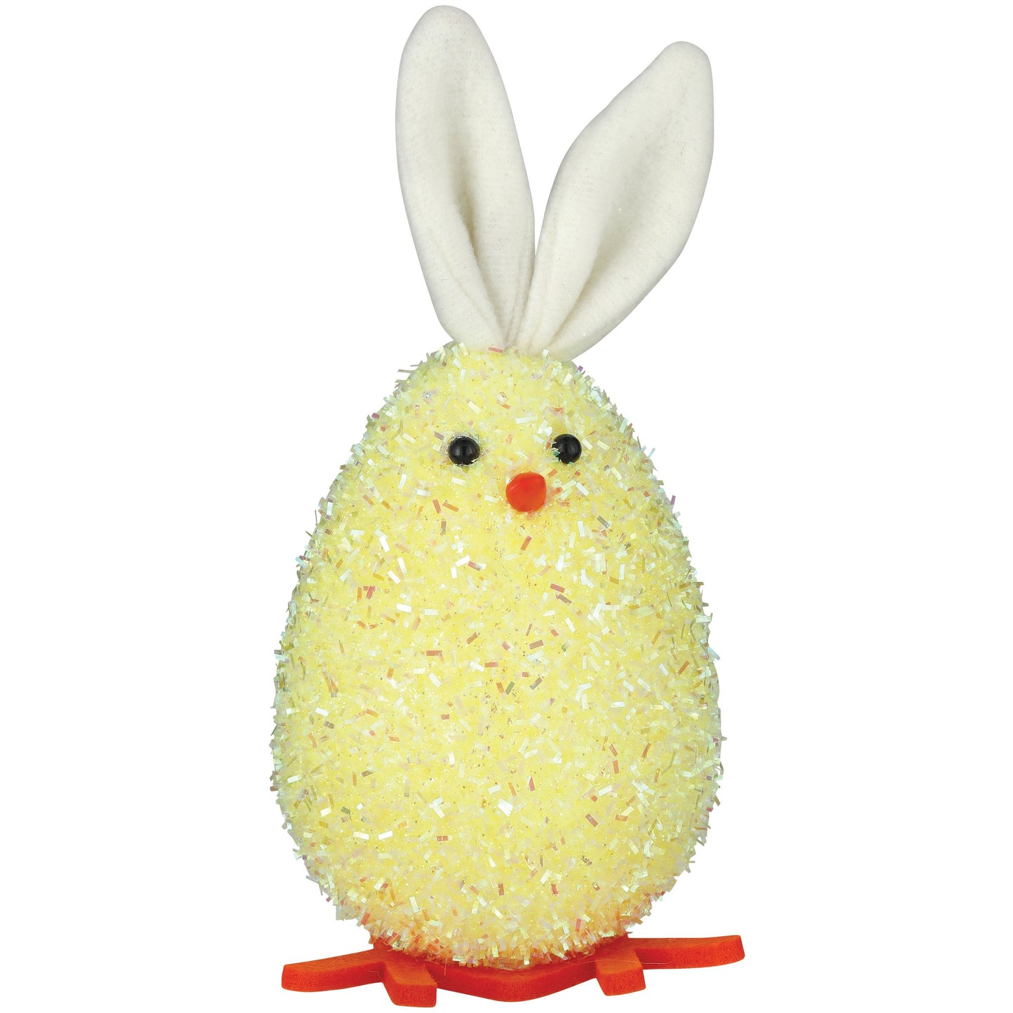 Destination Holiday Glitter Chick Egg Easter Décor - Yellow