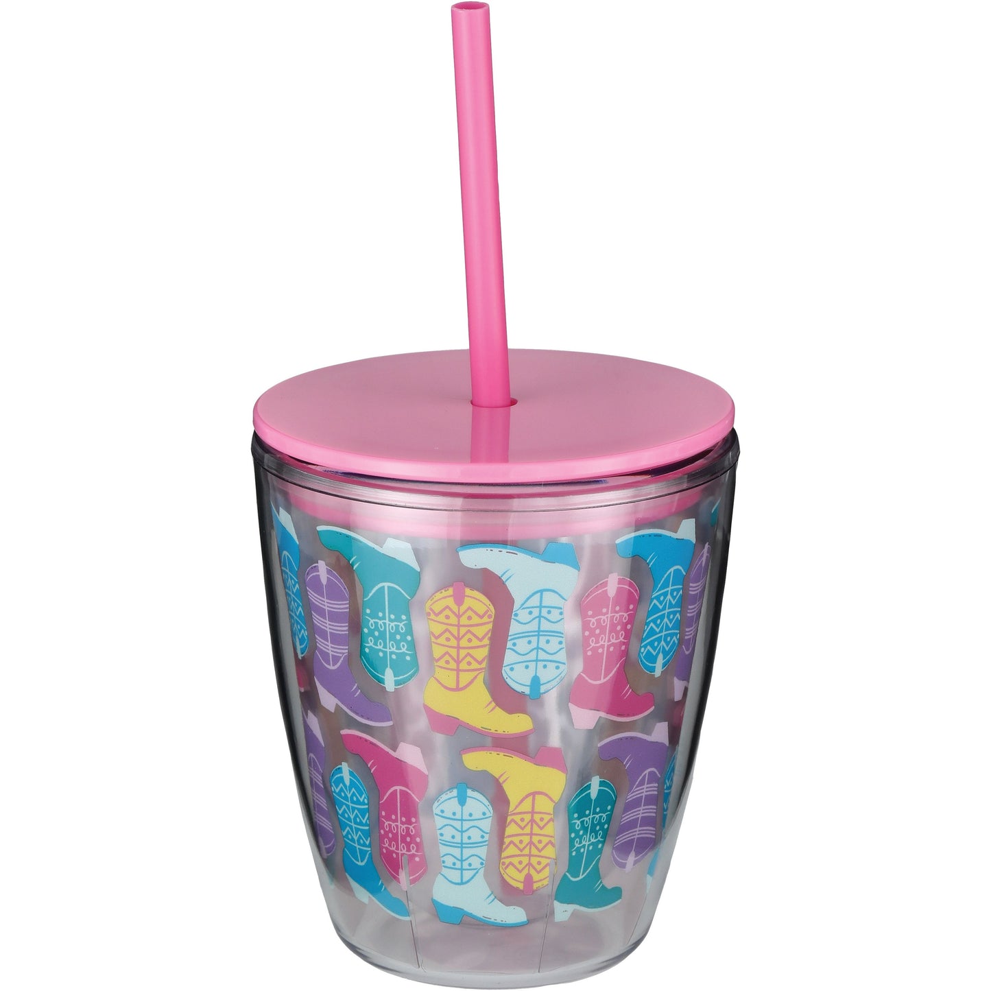 Destination Holiday Cowboy Boot Print Cup