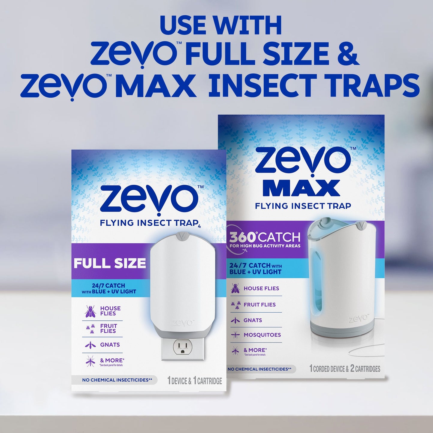 Zevo Flying Insect Trap Full Size Refill