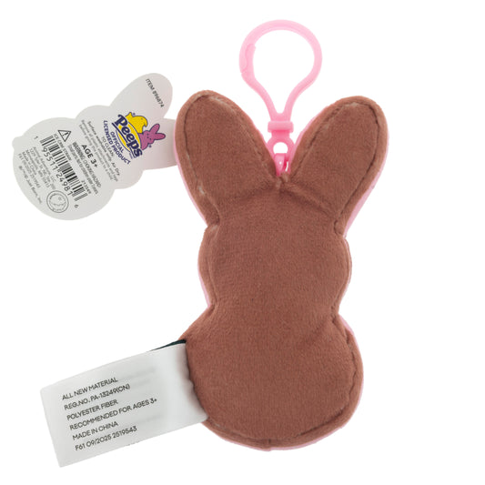 Peeps Strawberry Ice Cream Sandwich Easter Bunny Plush Clip