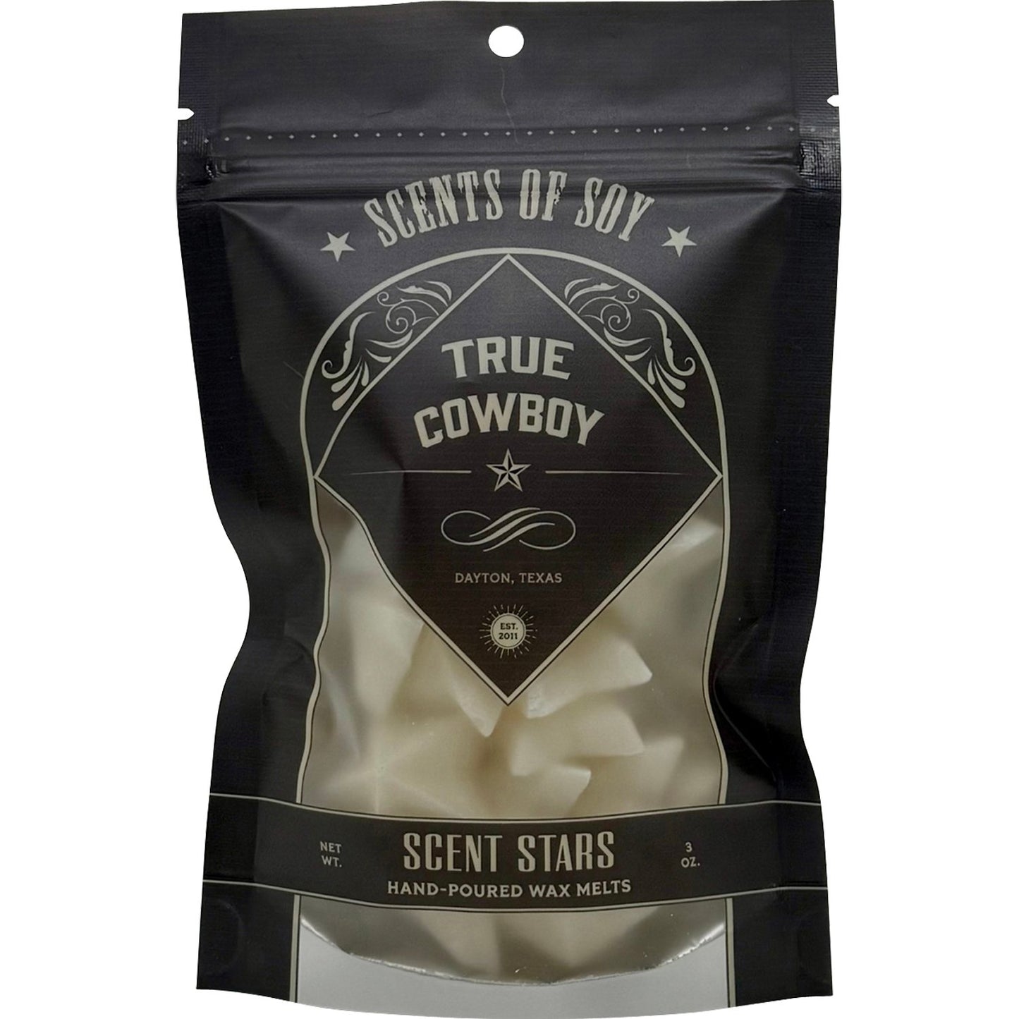 Scents Of Soy True Cowboy Scented Stars Wax Melts