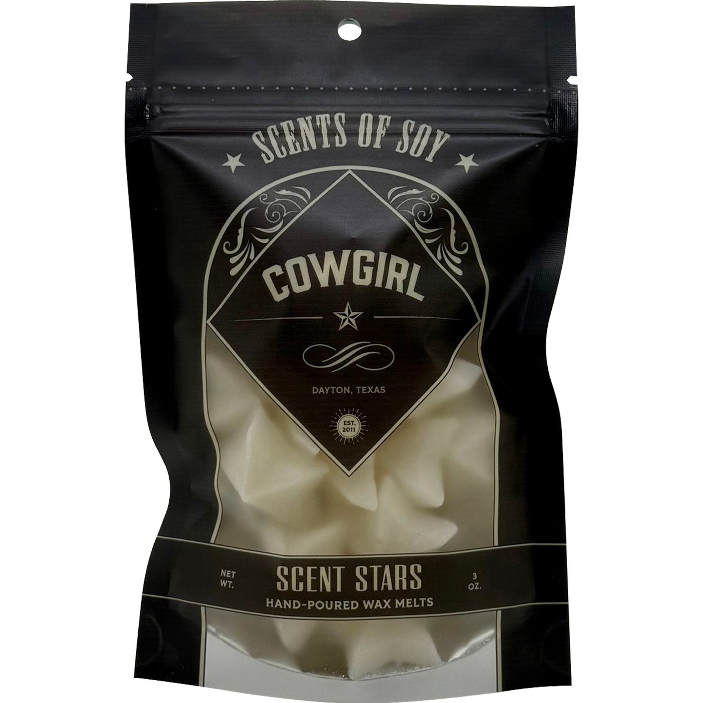 Scents Of Soy Cowgirl Scented Stars Wax Melts