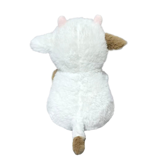 Destination Holiday Cow with Daisy Easter Plush