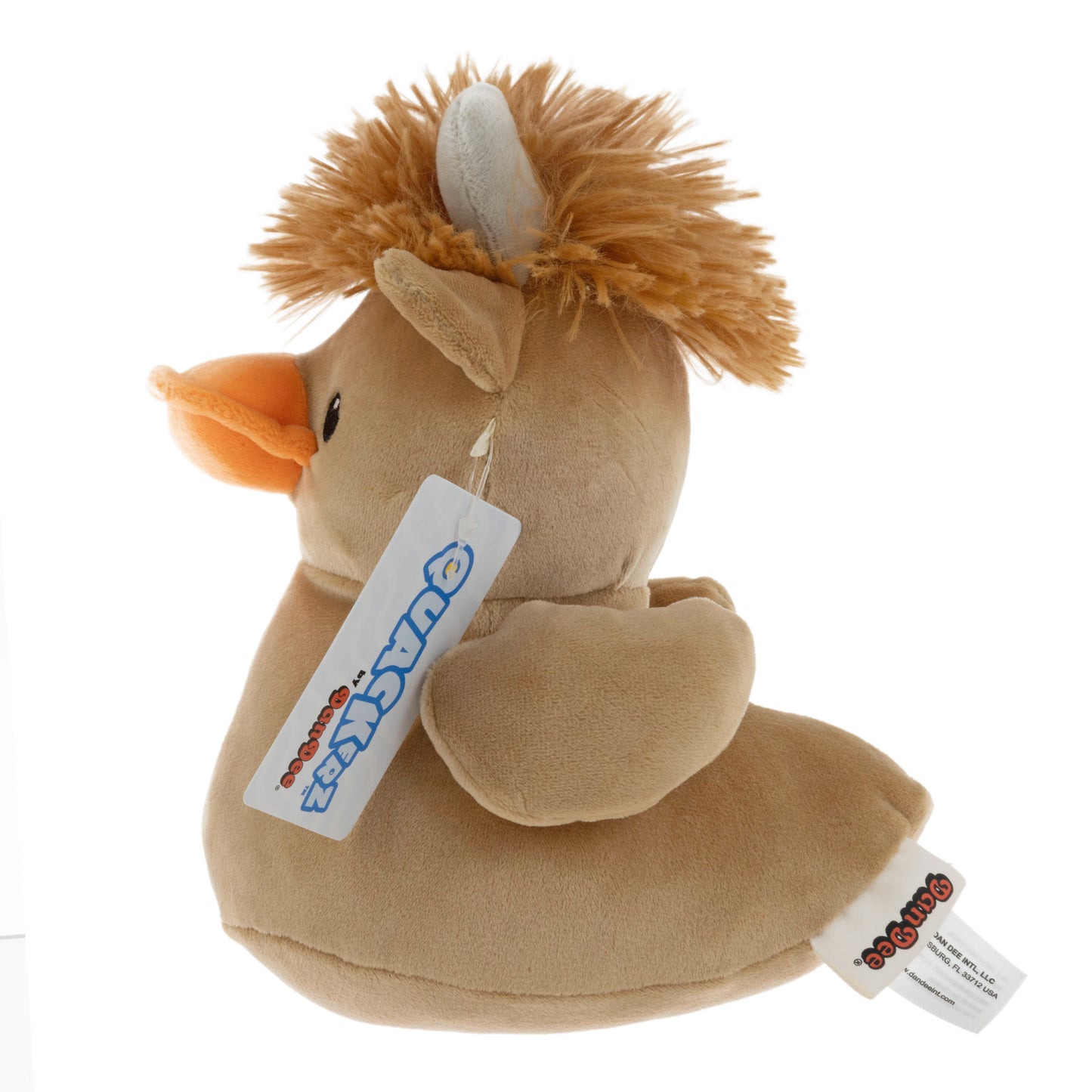 Quackerz Keith Highland Cow Easter Plush