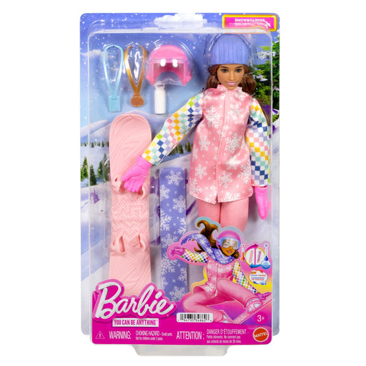 Barbie Snowboarder Doll & Accessories