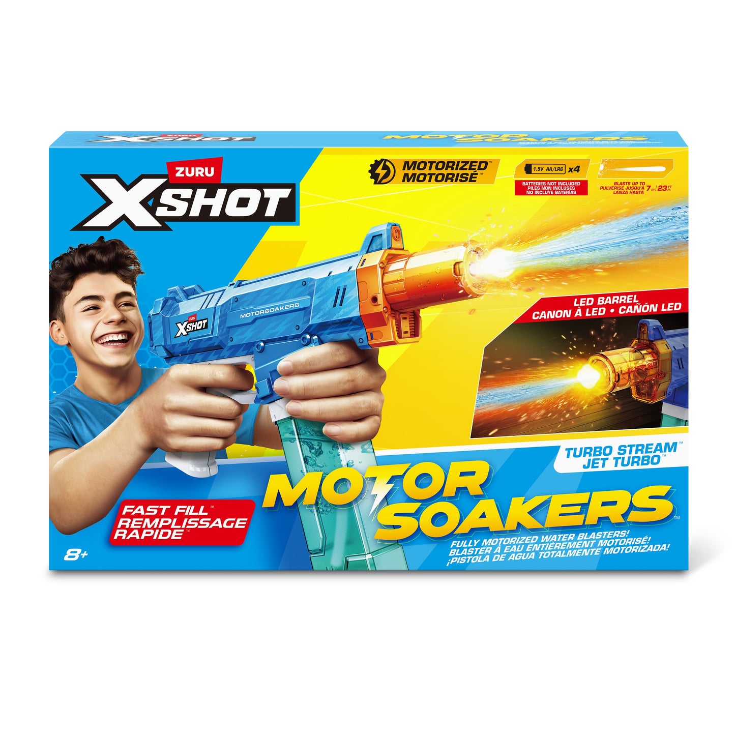 Zuru XSHOT Motor Soakers Turbo Stream Water Blaster