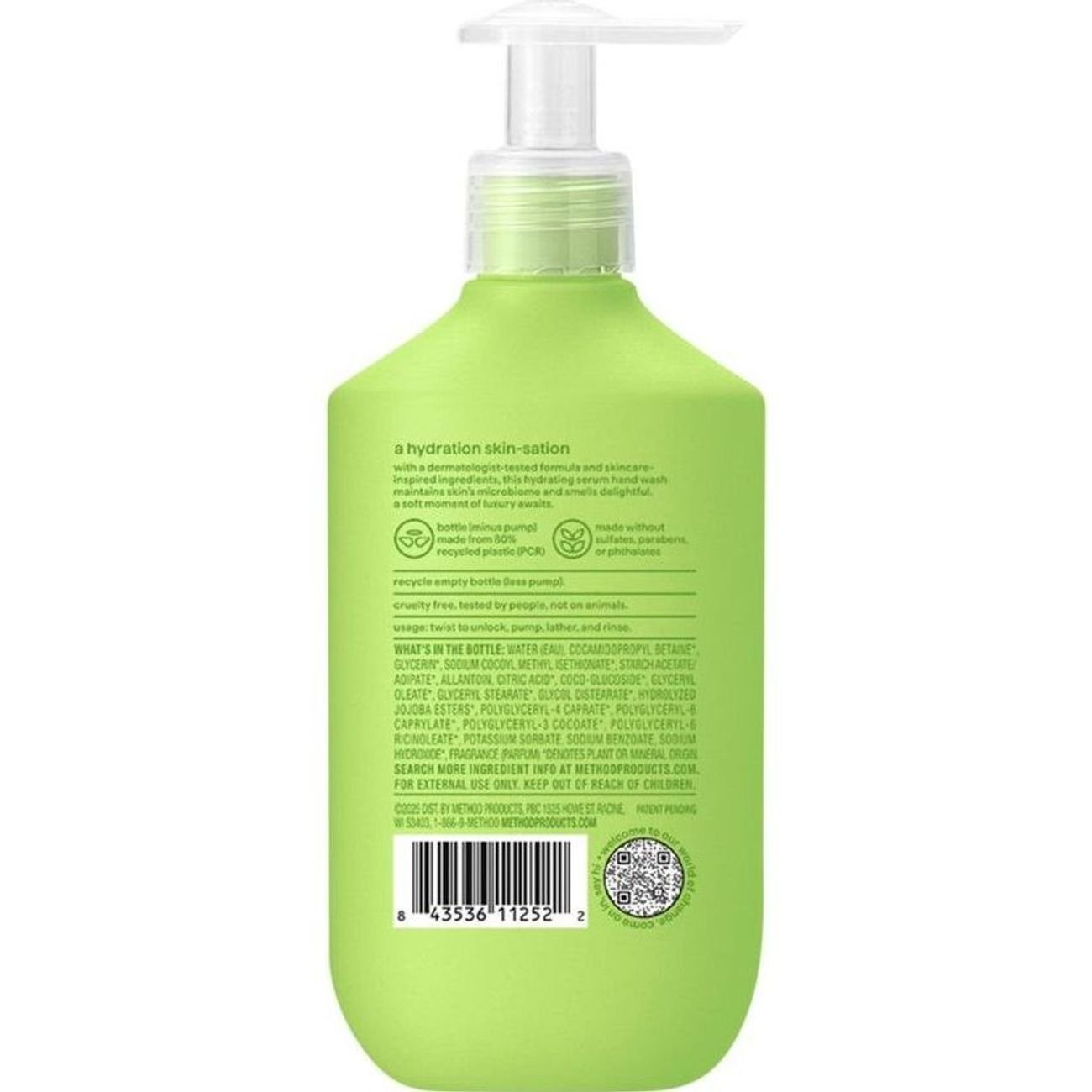 method Hydrating Serum Hand Wash - Mindful Matcha