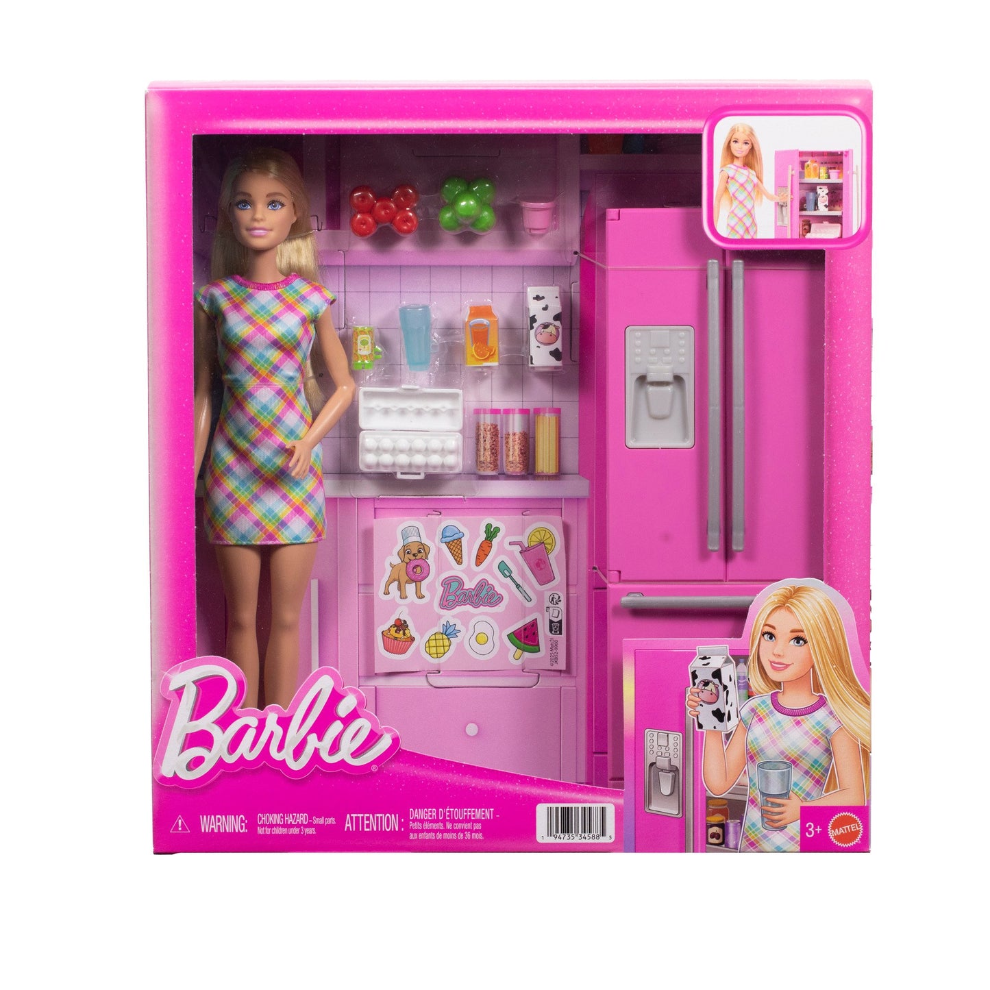 Barbie Doll & Kitchen Buildup Accessories