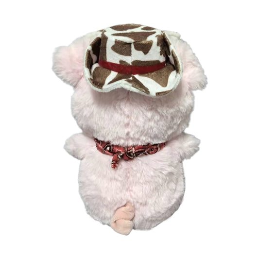 Destination Holiday Cowboy Pig Easter Plush