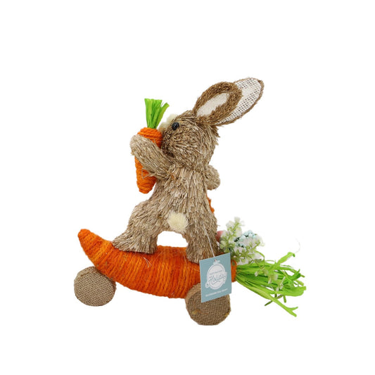 Destination Holiday Skateboard Sisal Bunny Easter Décor