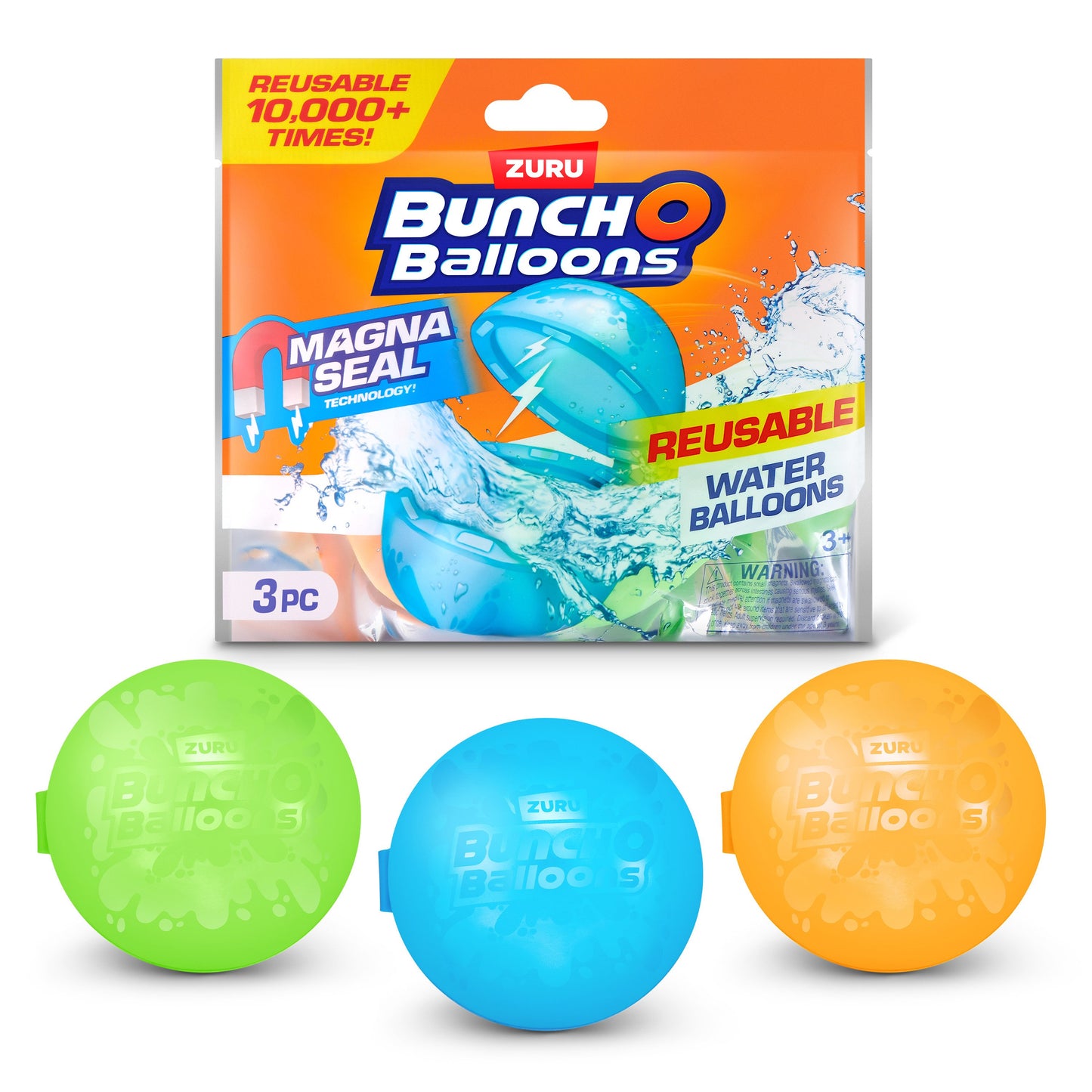 Zuru Bunch O Balloons Reusable Water Balloons - Assorted Colors