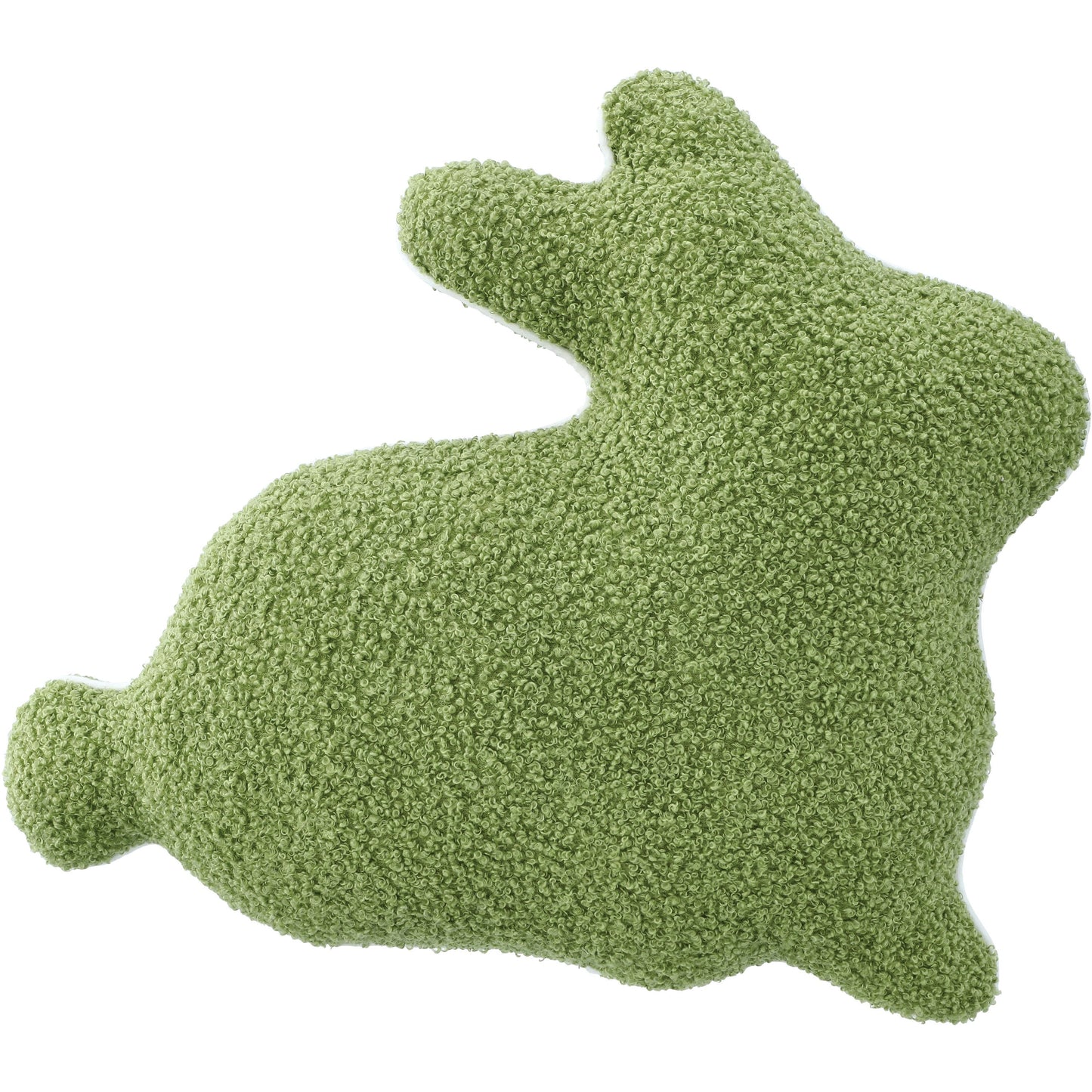 Destination Holiday Bunny Shaped Easter Decorative Throw Pillow