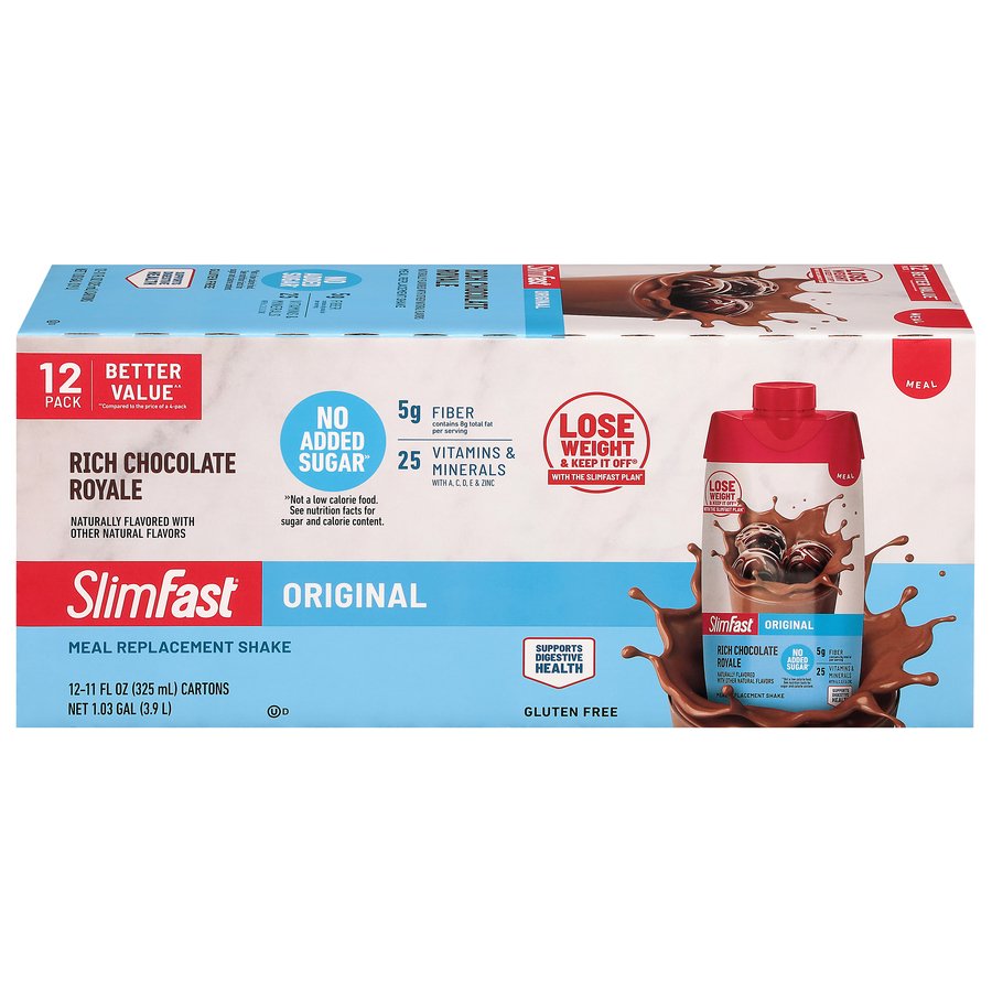 SlimFast High Protein Ready To Rich Chocolate Royal