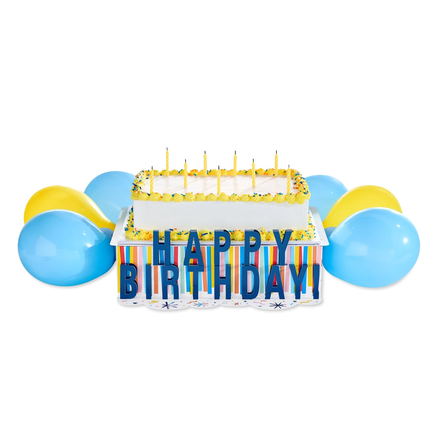 American Greetings Happy Birthday Pop-Up Cake Stand Kit