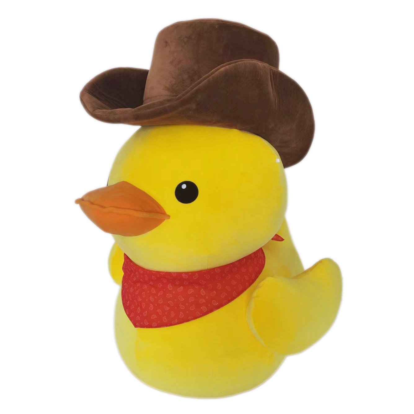 Quackerz Cowboy Duck Easter Plush