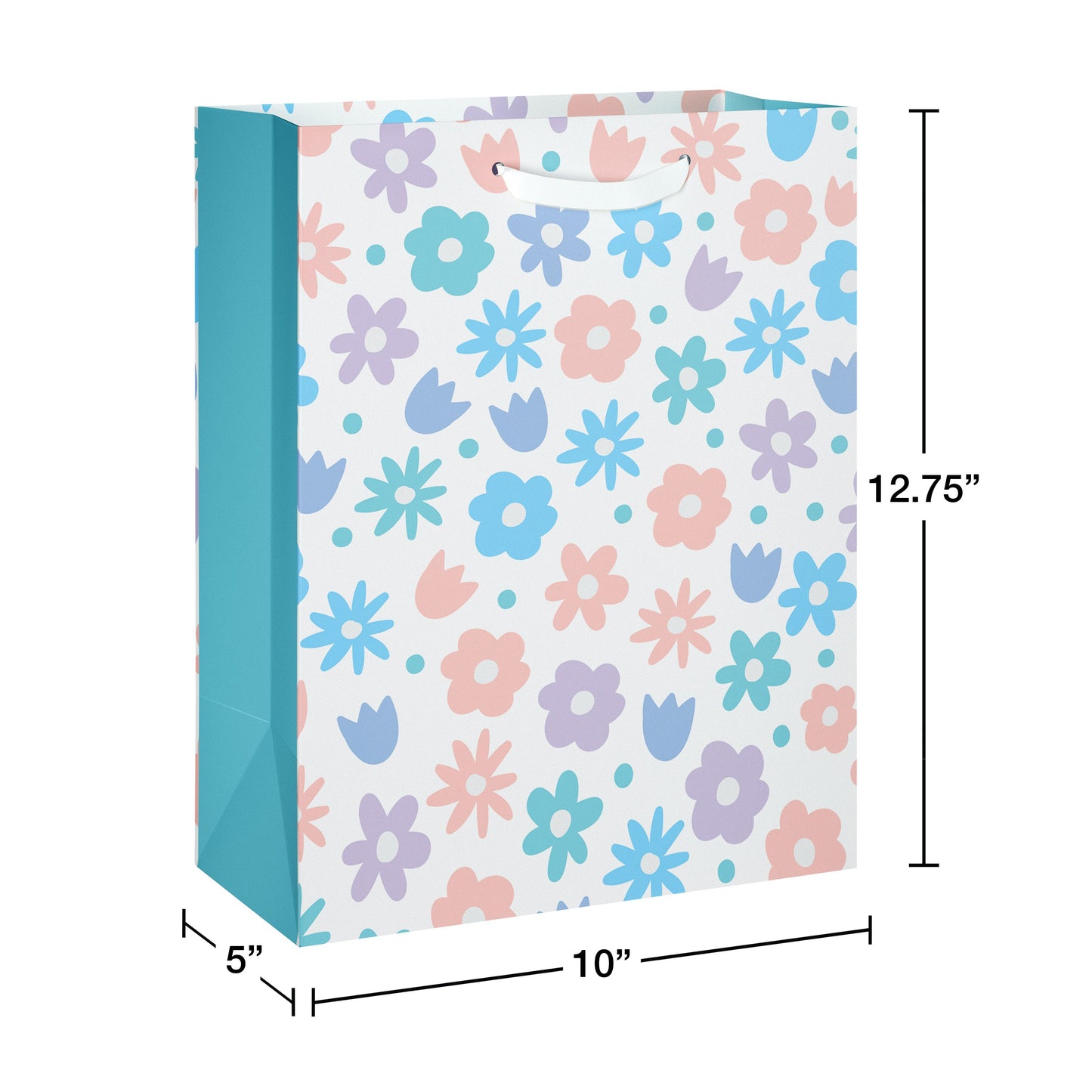 American Greetings Pastel Floral Large Easter Gift Bag