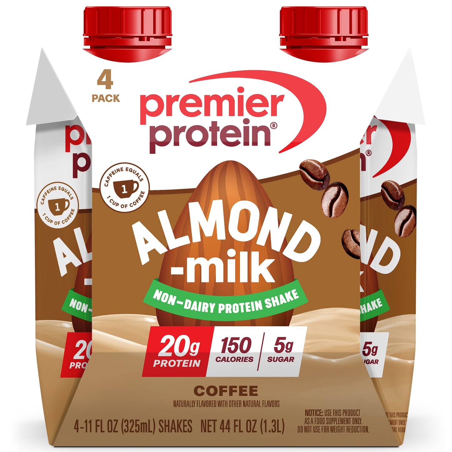 Premier Protein Almond Milk Coffee Shake