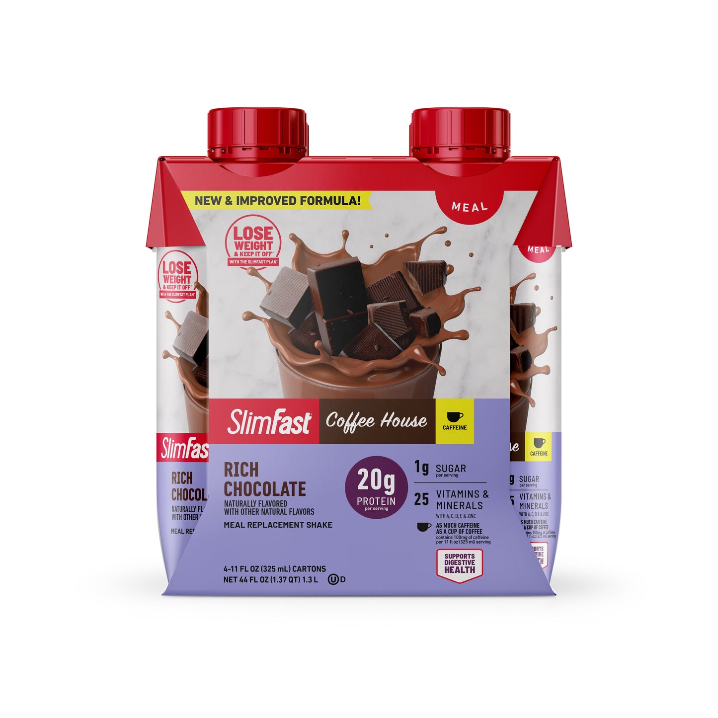 SlimFast Coffee House High Protein Rich Chocolate