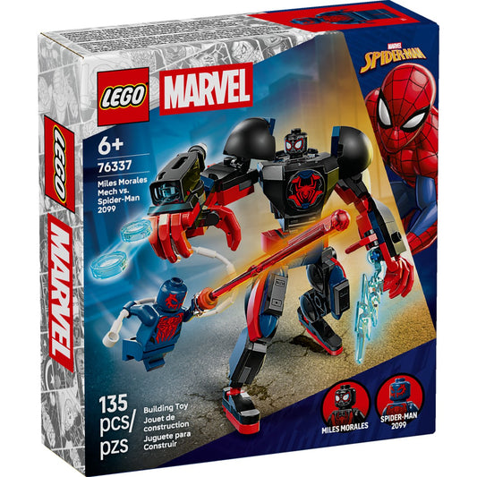 LEGO Super Heroes Miles Morales Mech vs. Spider-Man 2099 Building Set