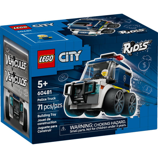 LEGO City Rides Police Truck Building Set