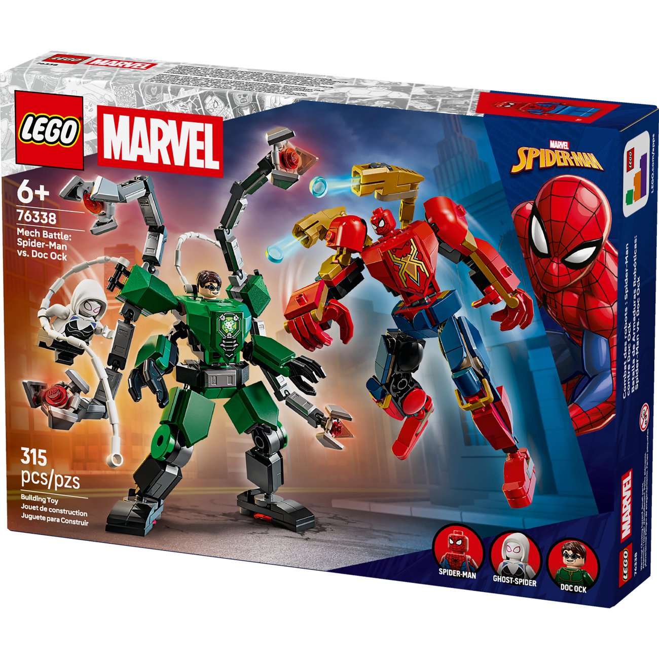 LEGO Super Heroes Mech Battle: Spider-Man vs. Doc Ock Building Set