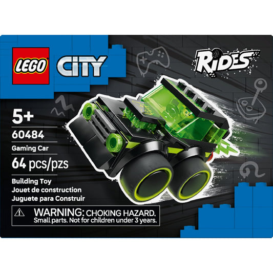 LEGO City Rides – Gaming Race Car Building Set