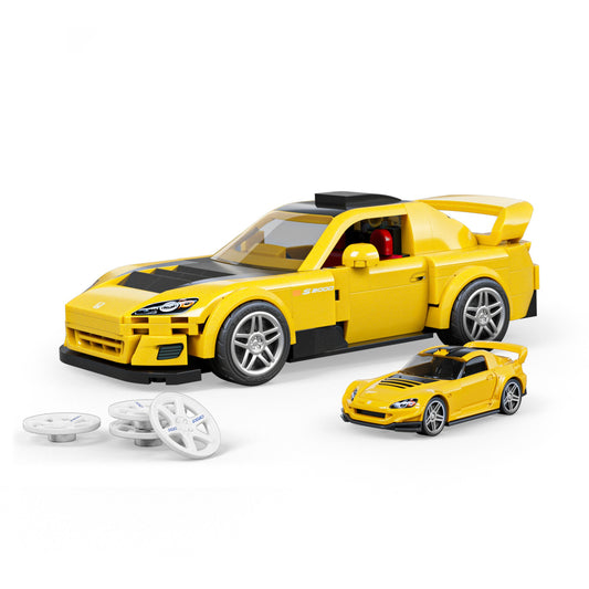 Mattel Brick Shop Hot Wheels '07 Honda S2000 Building Set