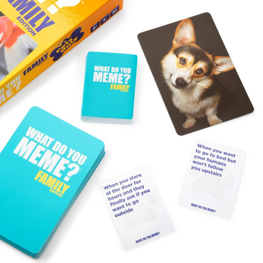 Relatable What Do You Meme? Pets Only Family Edition Game