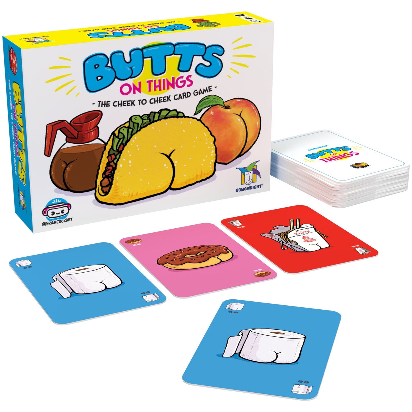 Gamewright Games Butts On Things: The Cheek to Cheek Card Game