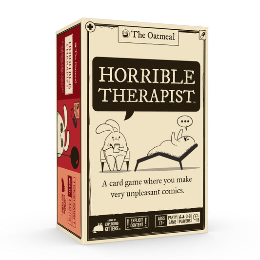 Exploding Kittens Horrible Therapist Card Game
