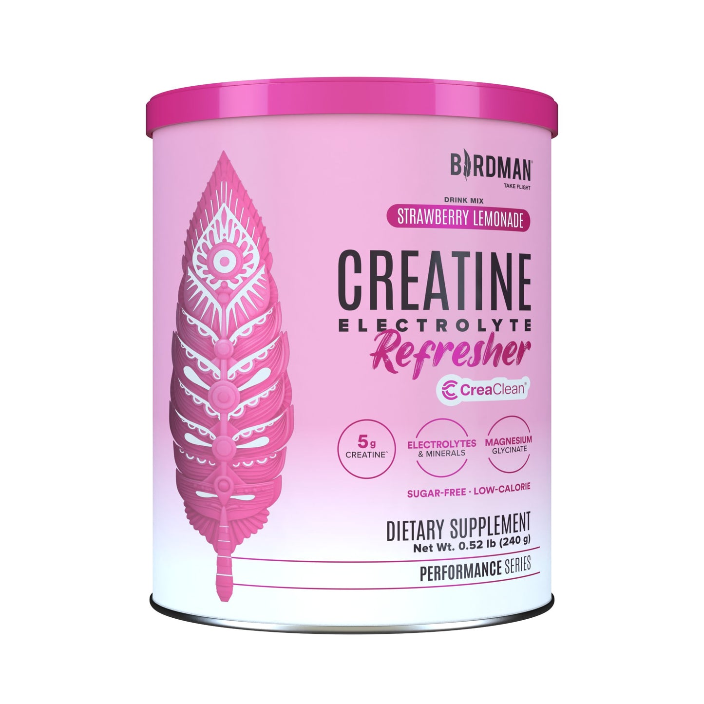 Birdman Creatine Electrolyte Refresher - Strawberry Lemonade