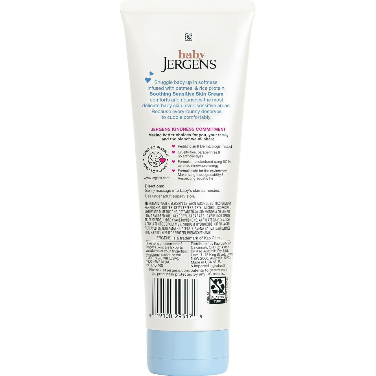 Jergens Baby Soothing Sensitive Skin Cream