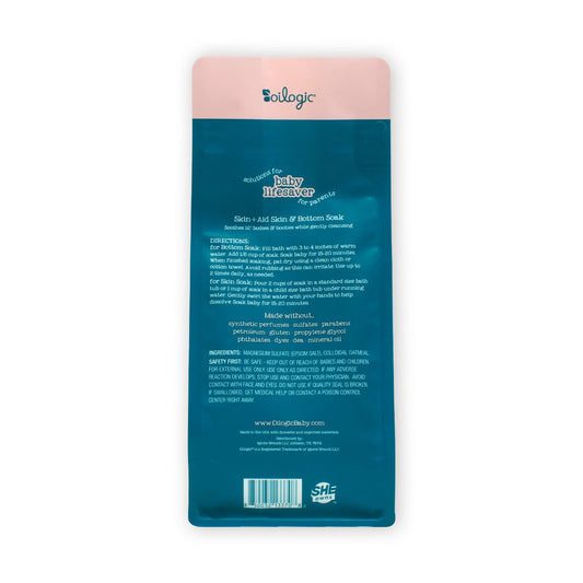 Oilogic Baby Skin Aid Oatmeal And Epsom Salt Soak