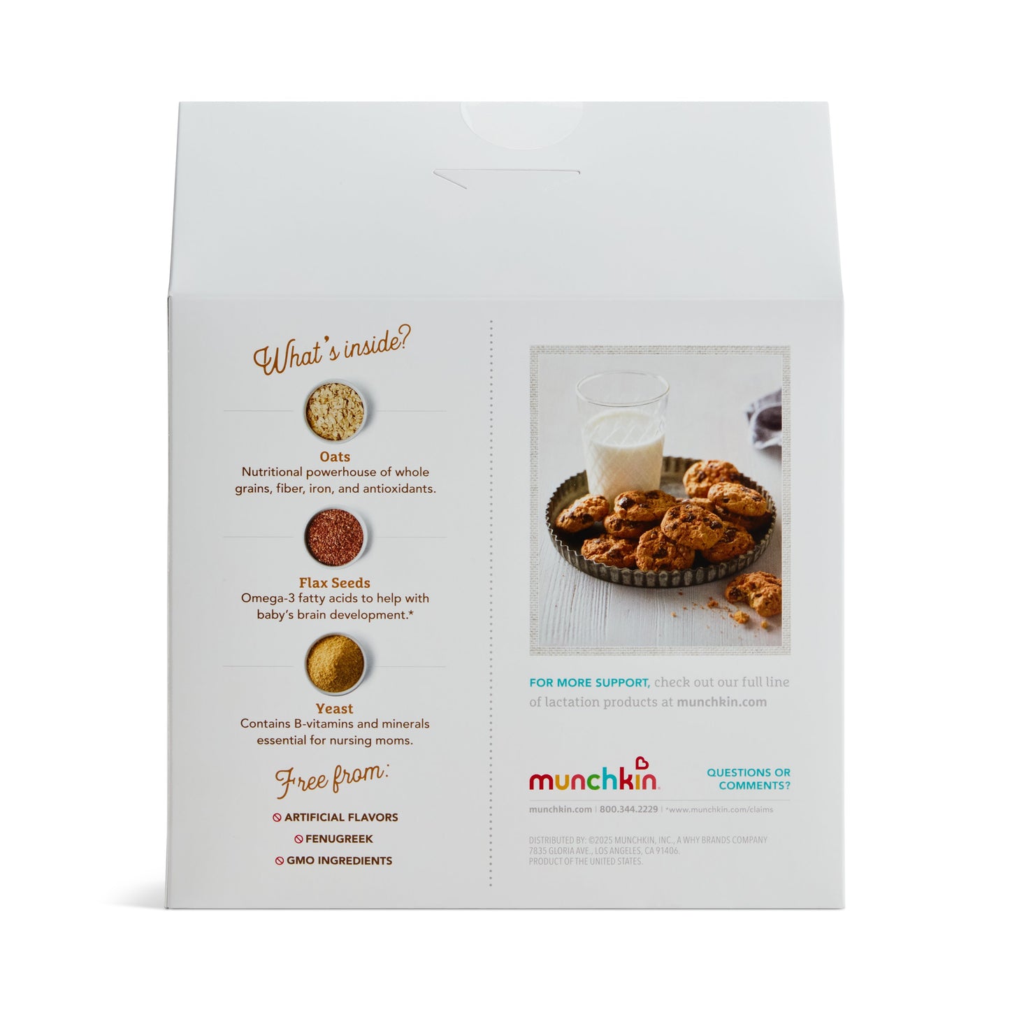Munchkin Lactation Cookie Bites - Oatmeal Chocolate Chip