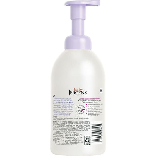 Jergens Baby Calming Head to Toe Foaming Wash