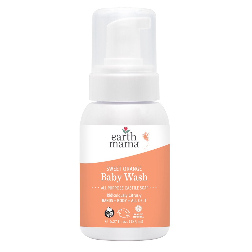 Earth Mama Baby Wash - Sweet Orange