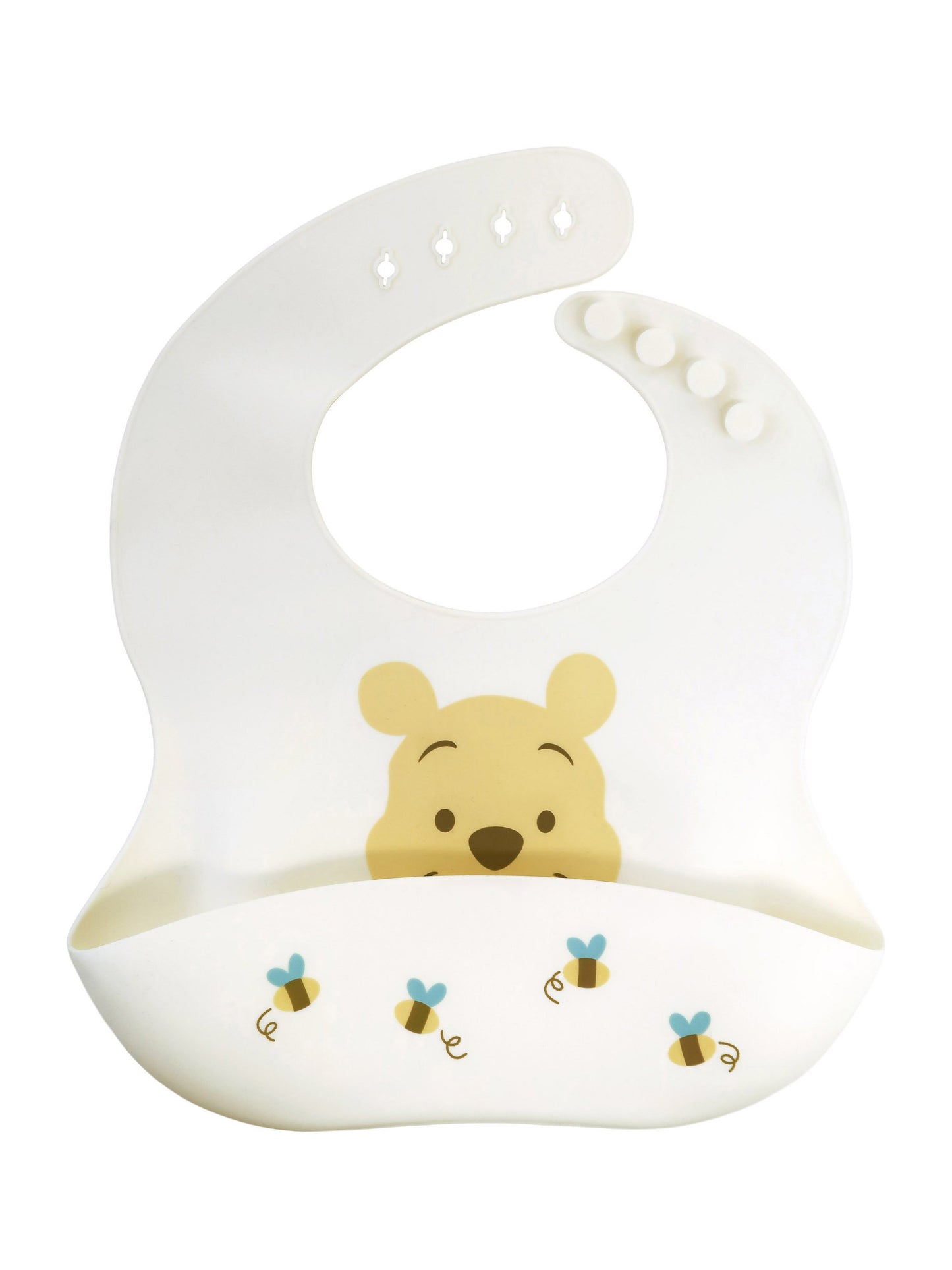 Neat Solutions Disney Baby Silicone Bib - Winnie The Pooh