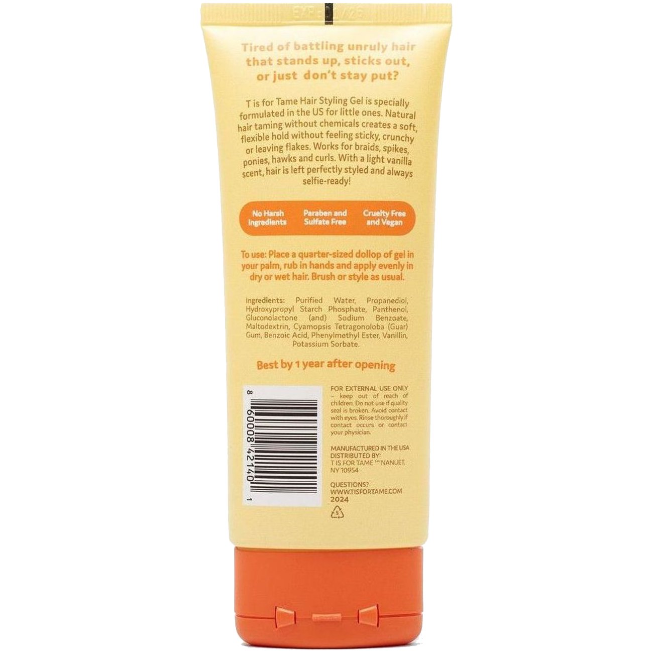 T Is For Tame Kids Taming Gel