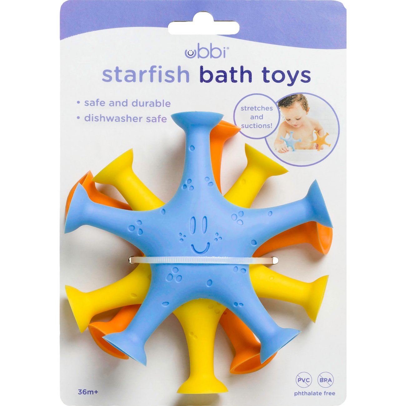 Ubbi Starfish Bath Toys
