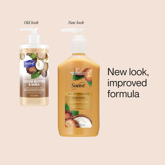 Suave Moisturizing Hand Wash - Cocoa Butter & Shea