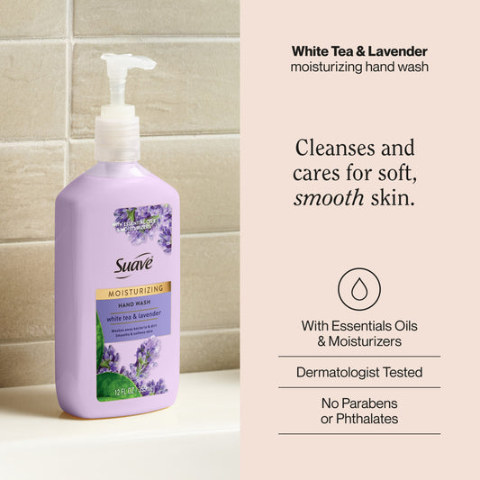 Suave Moisturizing Hand Wash - White Tea & Lavender